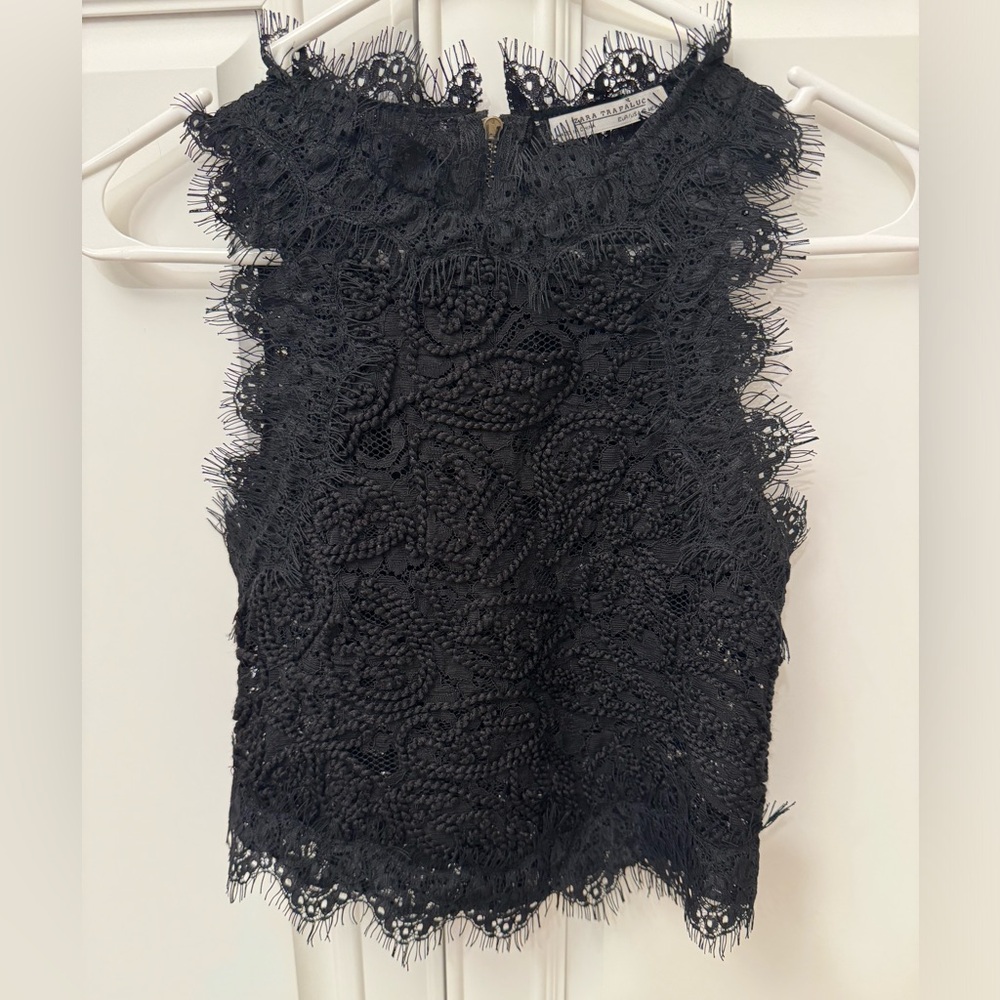 Zara lace top